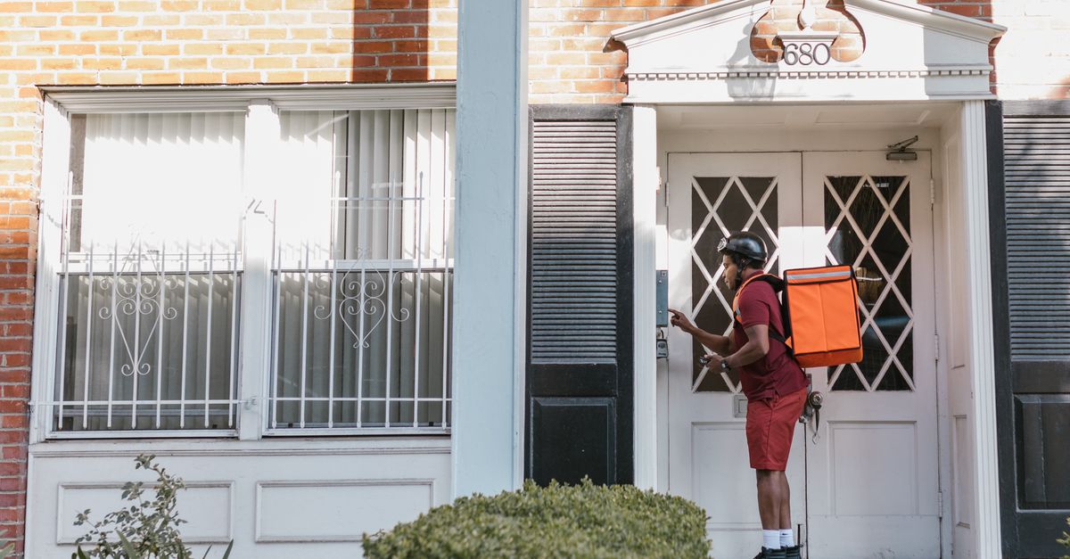 locksmith unlocking front door — Kips Bay Locksmith